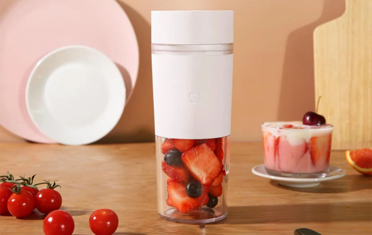 Hordozható, akkumulátoros turmixgép a Xiaomi-tól: friss smoothie, gyümölcsturmix bárhol