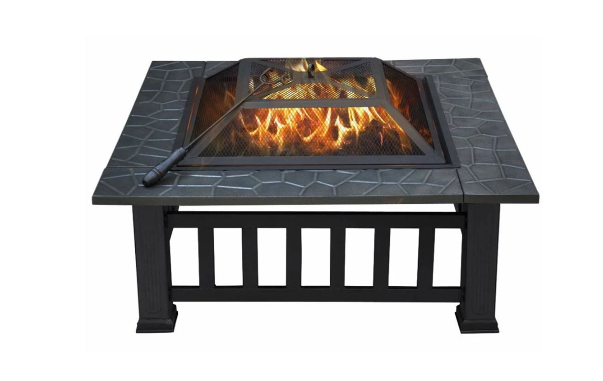 Nagy méretű, látványos, hordozható és biztonságos tűzrakóhely