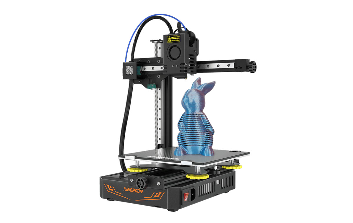 Ultrakompakt és csendes 3D nyomtató, jó nyomtatási mérettel: Kingroon KP3S Pro