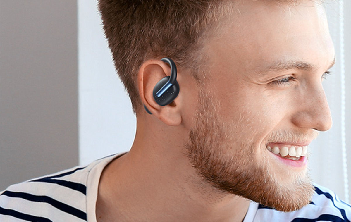 Ultraolcsó open ear vezetéknélküli fülhallgató extrém üzemidővel: BlitzWolf BW-CD101