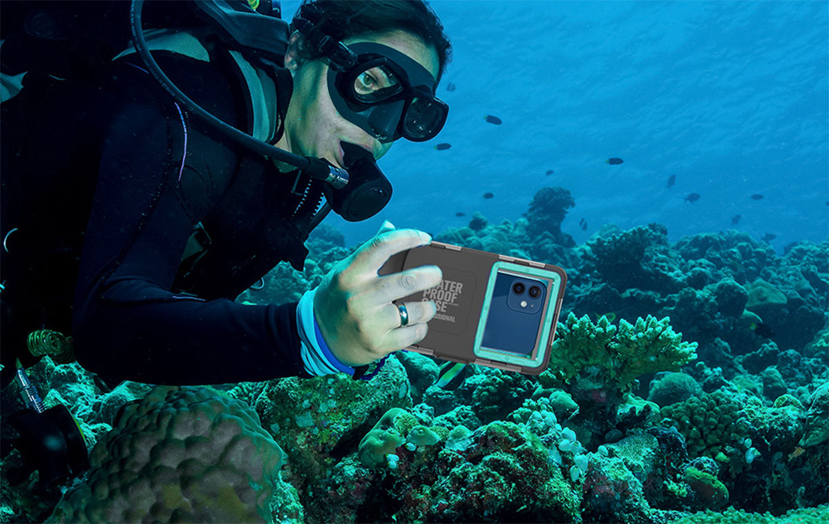 Víz alatti fotózás, videózás - ezzel vízálló telefon lehet bármiből