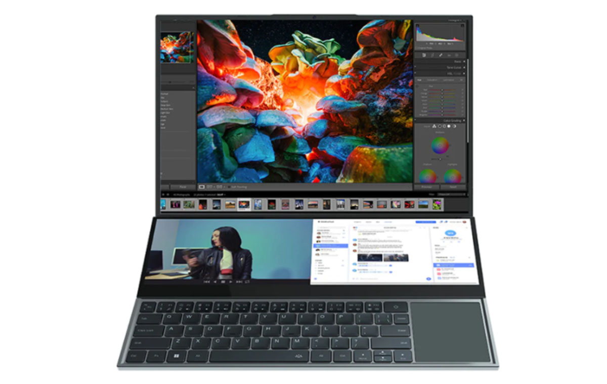 A legdurvább laptop két kijelzővel, 32GB RAM-mal és erős hardverrel
