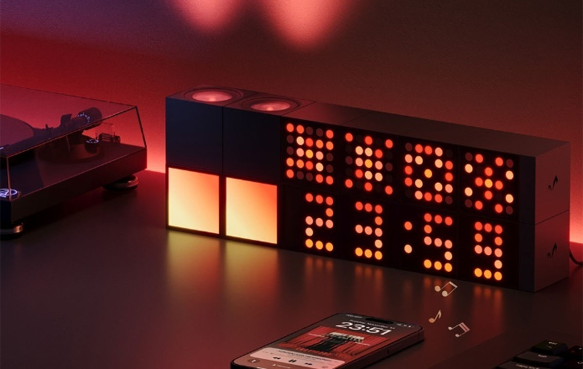 Xiaomi Yeelight Magic Cube bemutató - a világítás, ami kijelző és durván látványos