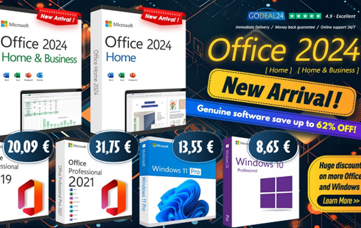 A legjobb lehetőség a rendkívül olcsó Windows 11 és Microsoft Office beszerzésére