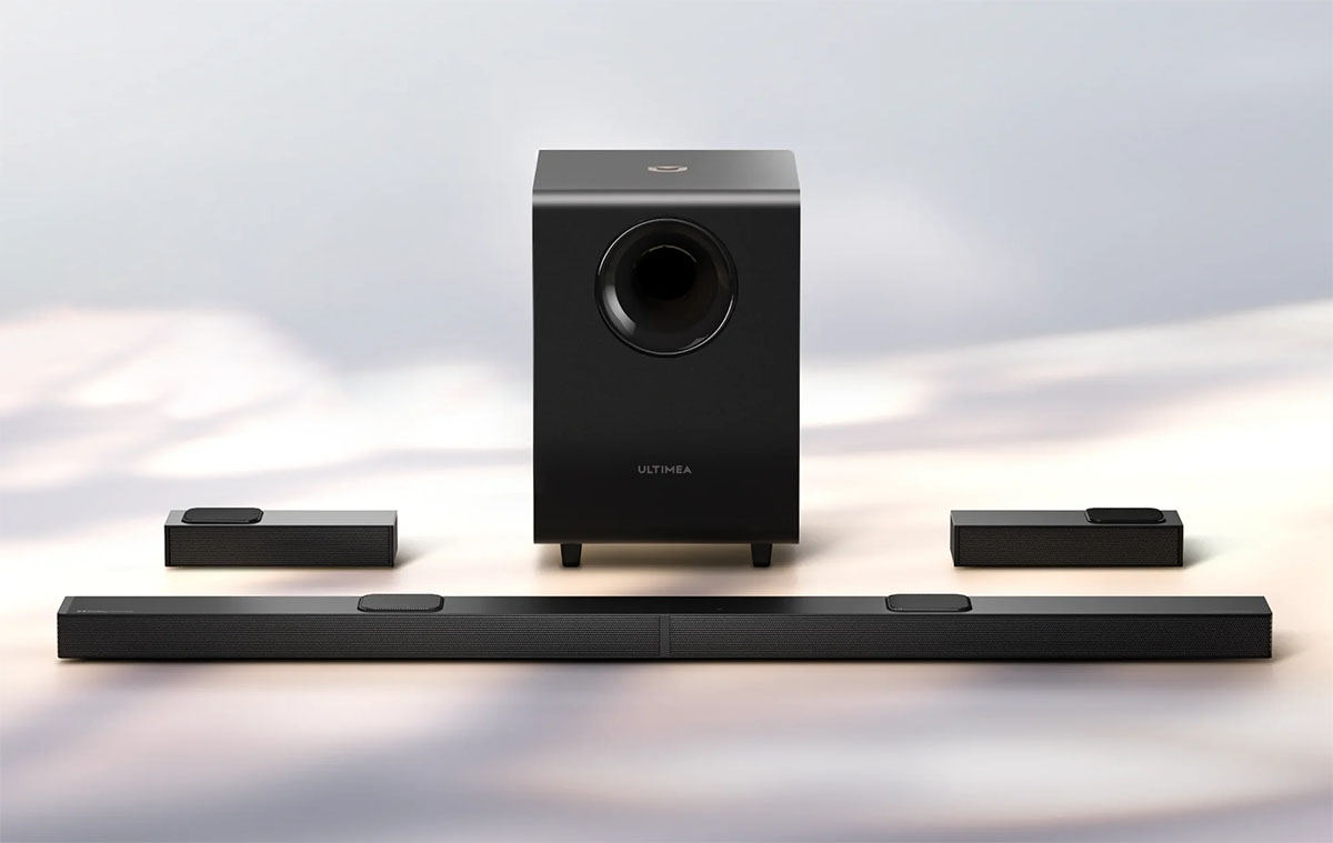 A high-end mozis hangzás otthon extrém, 740W-os Dolby Atmos TV hangszóróval, a legjobb térhangzással - ULTIMEA Nova S90