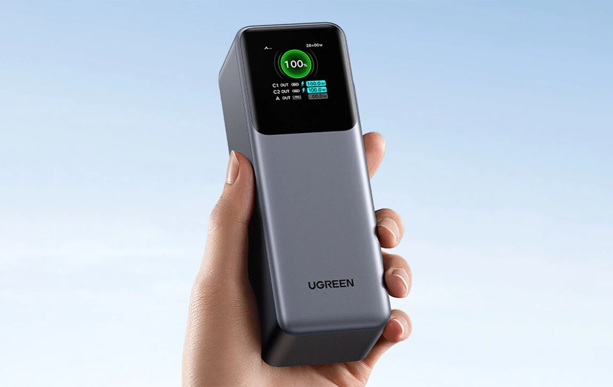 Extrém, 200W-os és nagy kapacitású power bank: Ugreen Nexode PB722