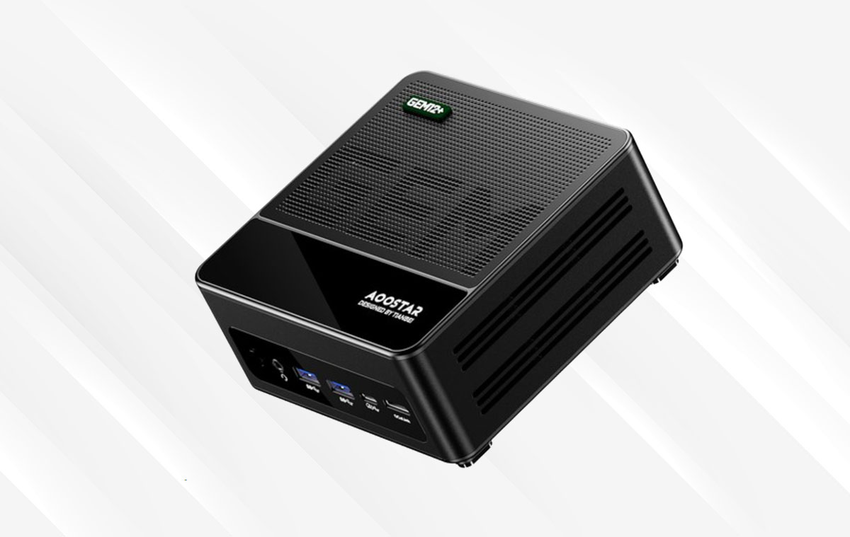 AOOSTAR GEM12+ bemutató - felsőkategóriás, mégis olcsóbb mini PC extrém erős processzorral