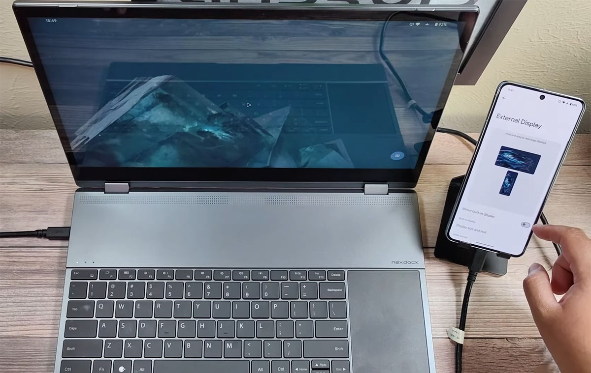 Az Android 16 könnyebben lesz úgy használható, mint egy asztali PC