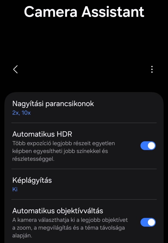 Samsung camera assistant