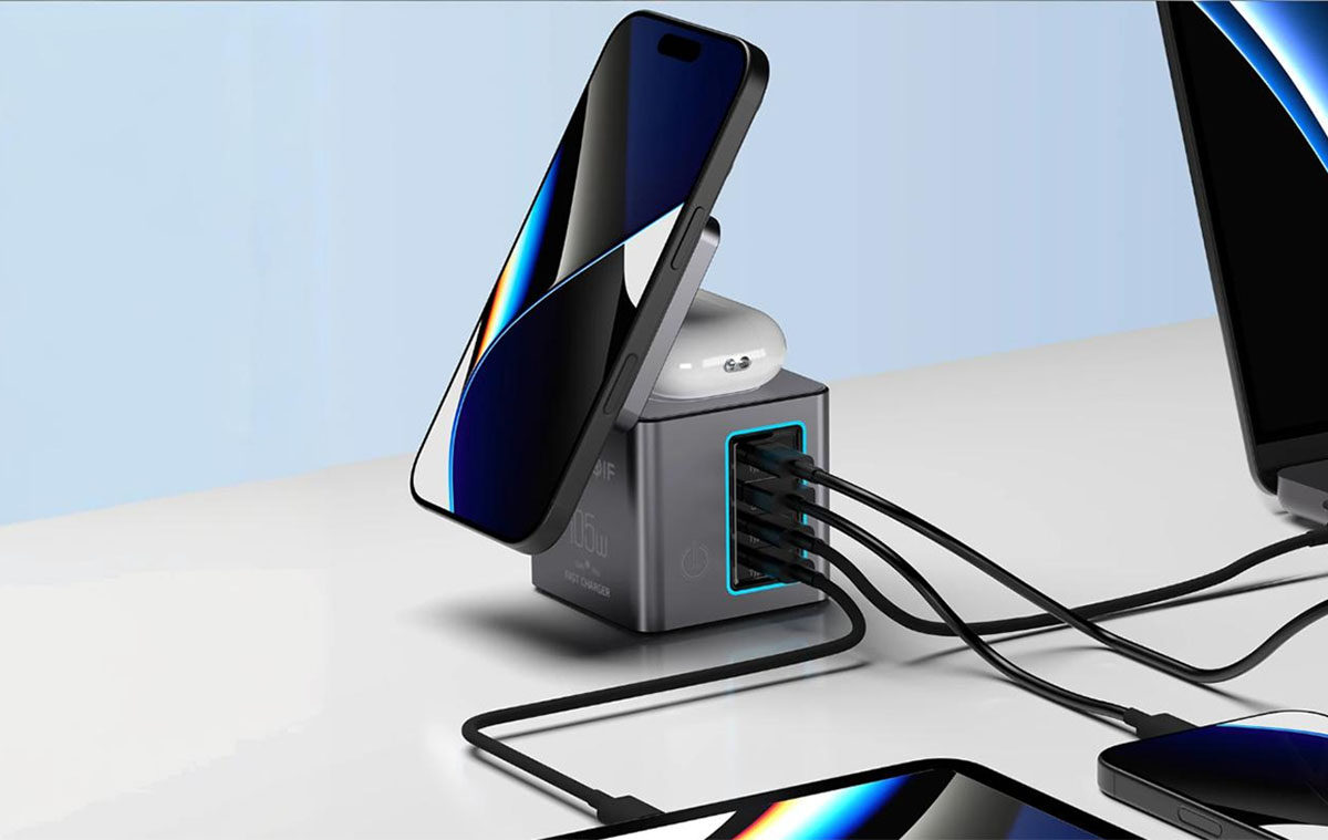 A Blitzwolf BW-i113 egy fantasztikus töltő állomás - vezetéknélküli töltéshez is