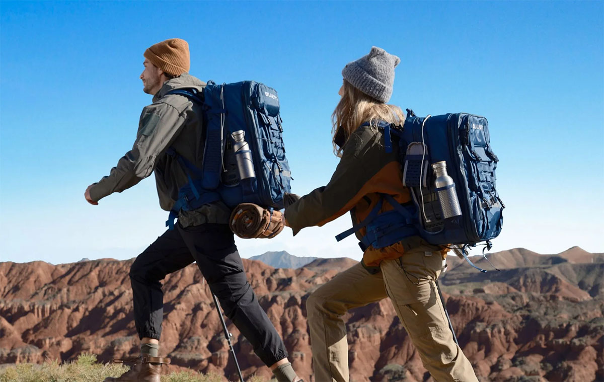 BLUETTI napelemes hátizsákos, áramellátó állomások - folyamatos töltés útközben: BLUETTI Handsfree