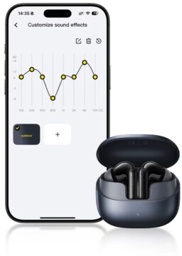 Változtatható hangzás app felülete