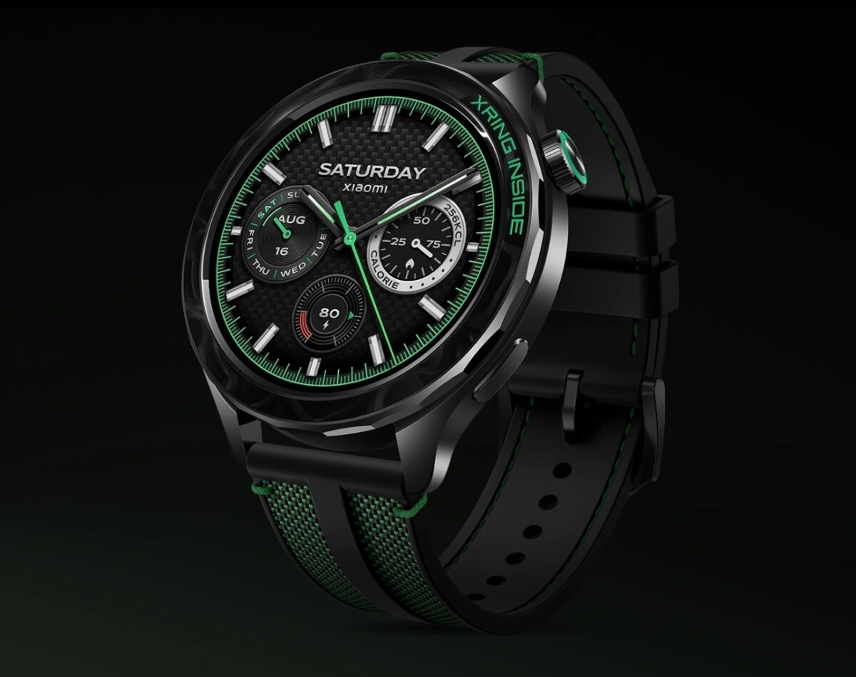 Xiaomi Watch S4 15th Anniversary Edition okosóra zöld változata