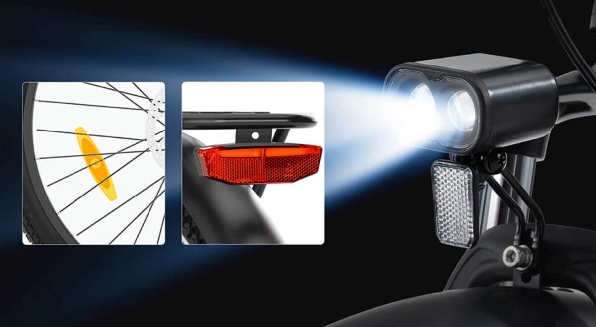 Első, hátsó világítás