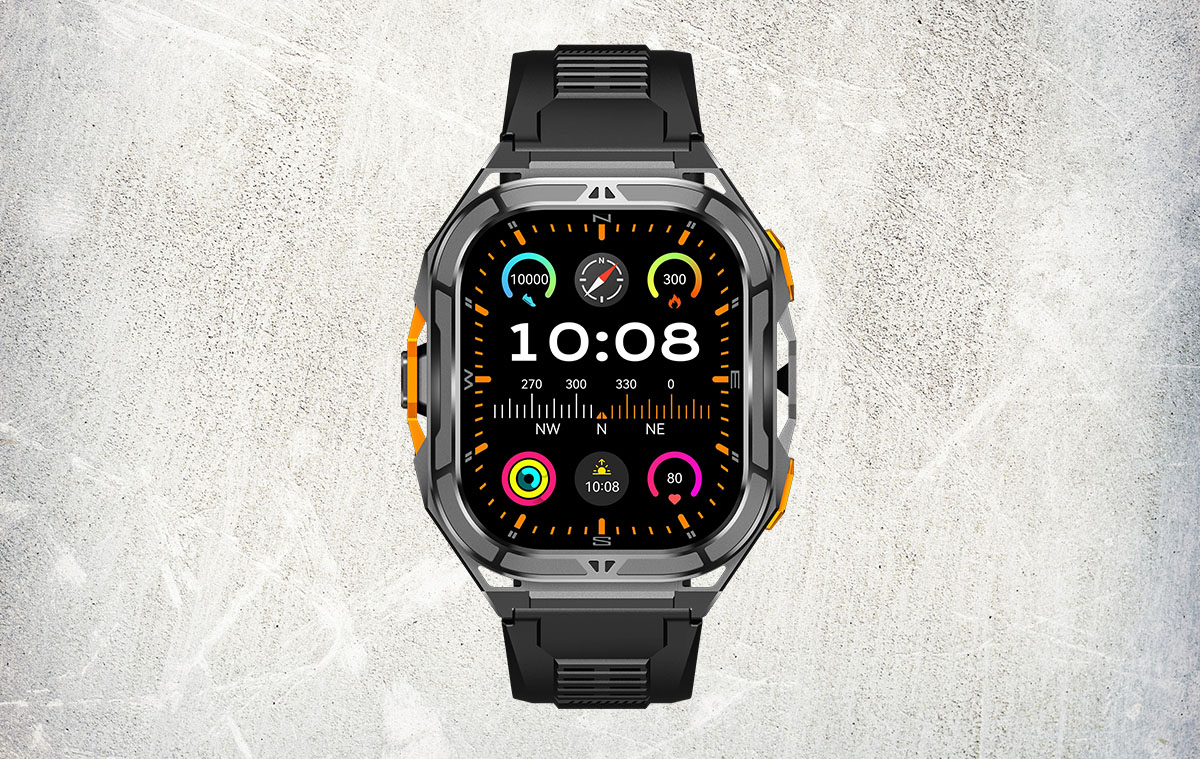 Rozsdamentes acélban a sportosság - ez a Rogbid Apex X5 GPS okosóra