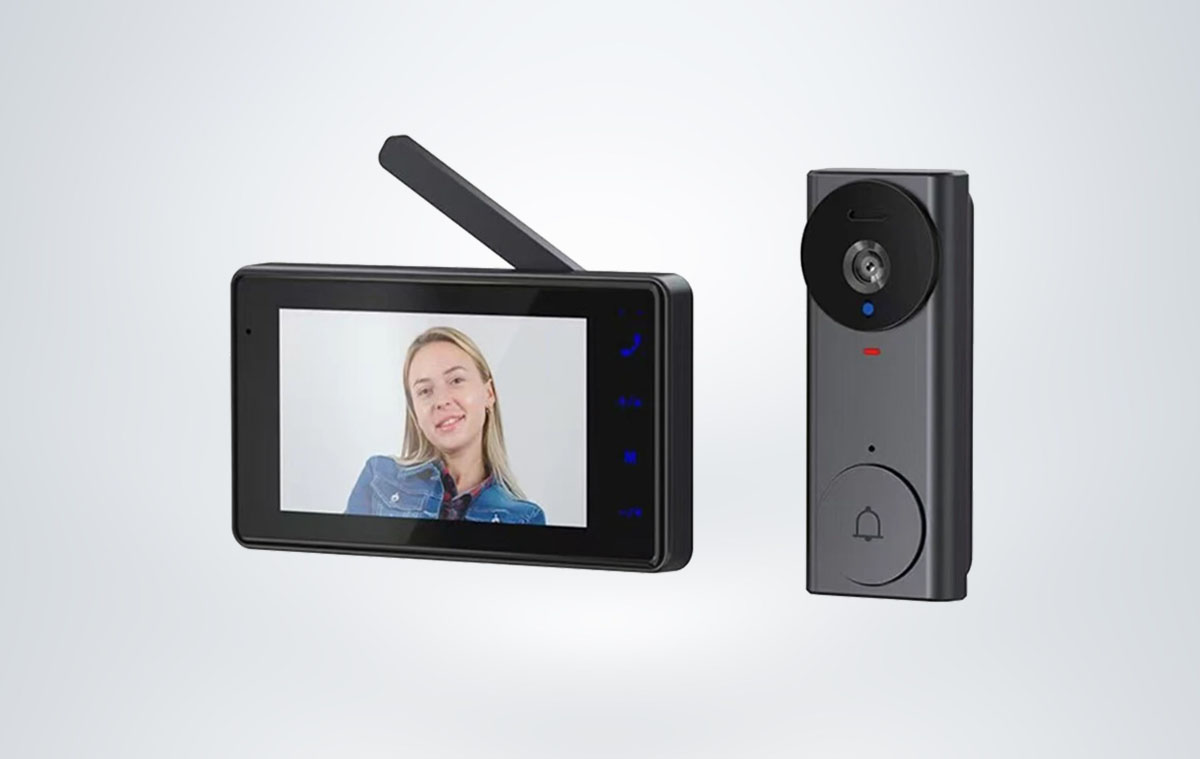 Szuperolcsó videócsengő és kaputelefon a lehető legegyszerűbben, saját kijelzővel