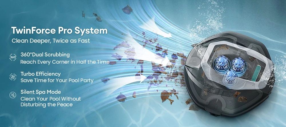 A 3 darab HyperPower motorral a szívóteljesítmény eléri a 30 GPM-t