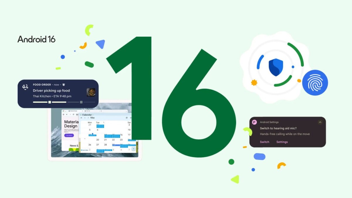 Android 16 megjelenés