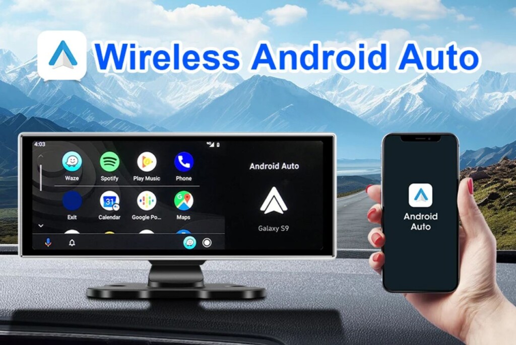 Android Auto és CarPlay kijelző Android Auto