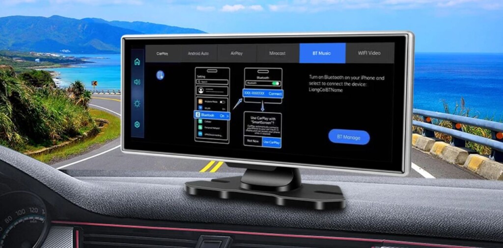 Android Auto és CarPlay kijelző bluetooth