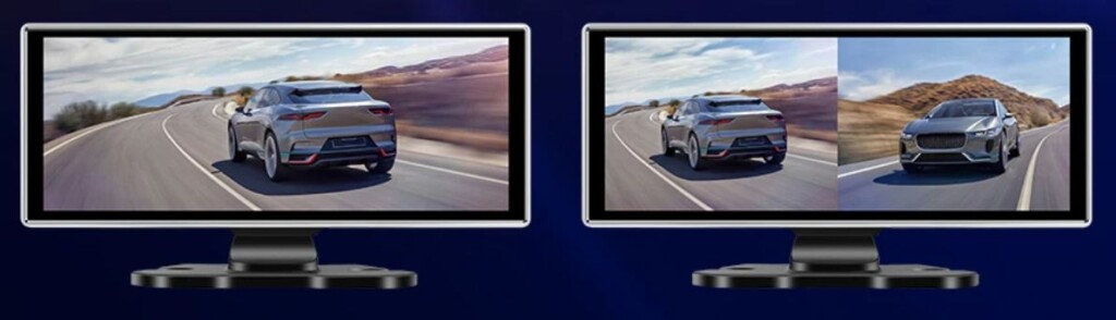 Android Auto és CarPlay kijelző kamera