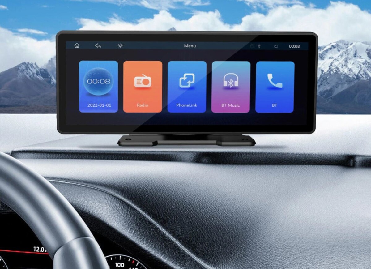 Android, vagy IOS alapú okos érintőkijelző autóban