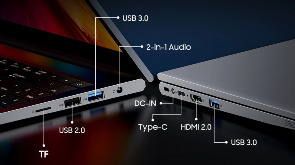 Blackview AceBook 8 bemenetek