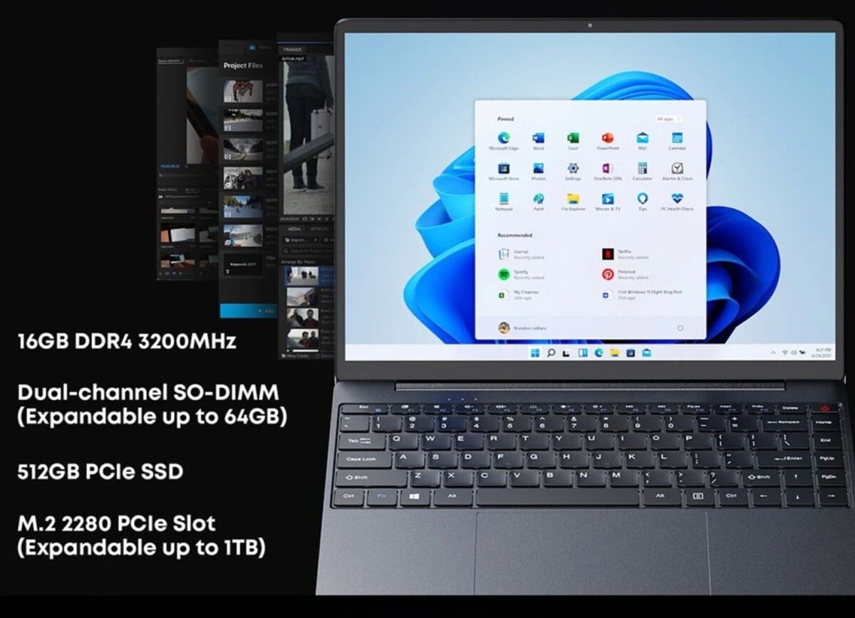 CHUWI CoreBook X Windows 11