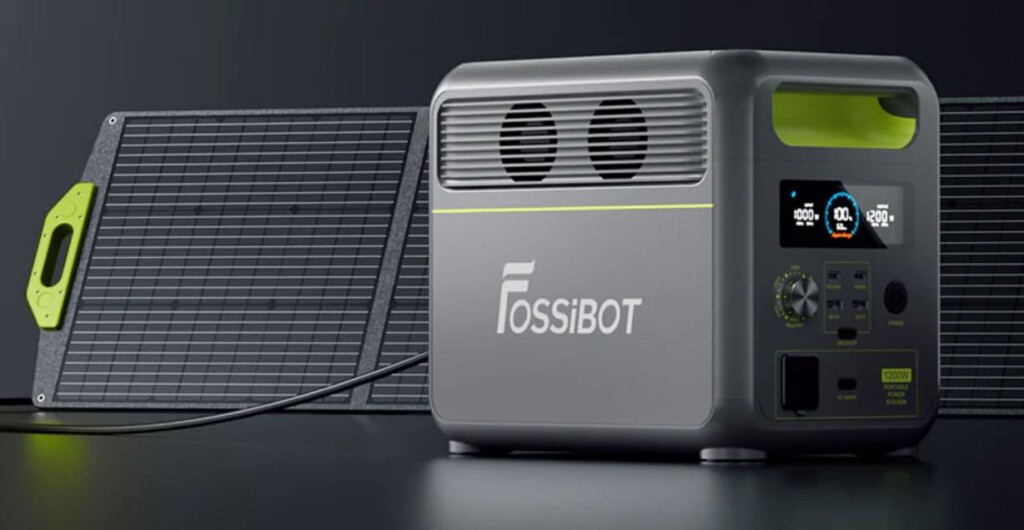 FOSSiBOT F1200 power station - napelem