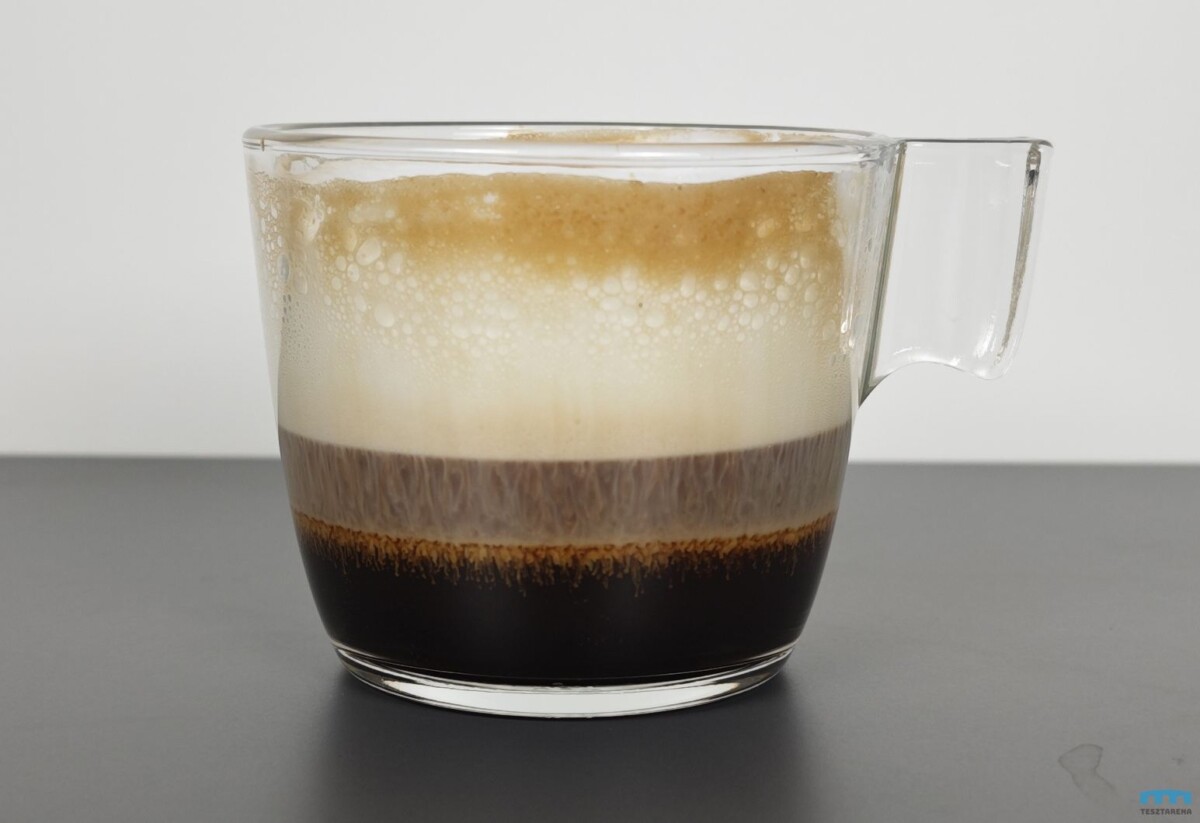 HiBREW H10 Plus kávéfőző - tejhab