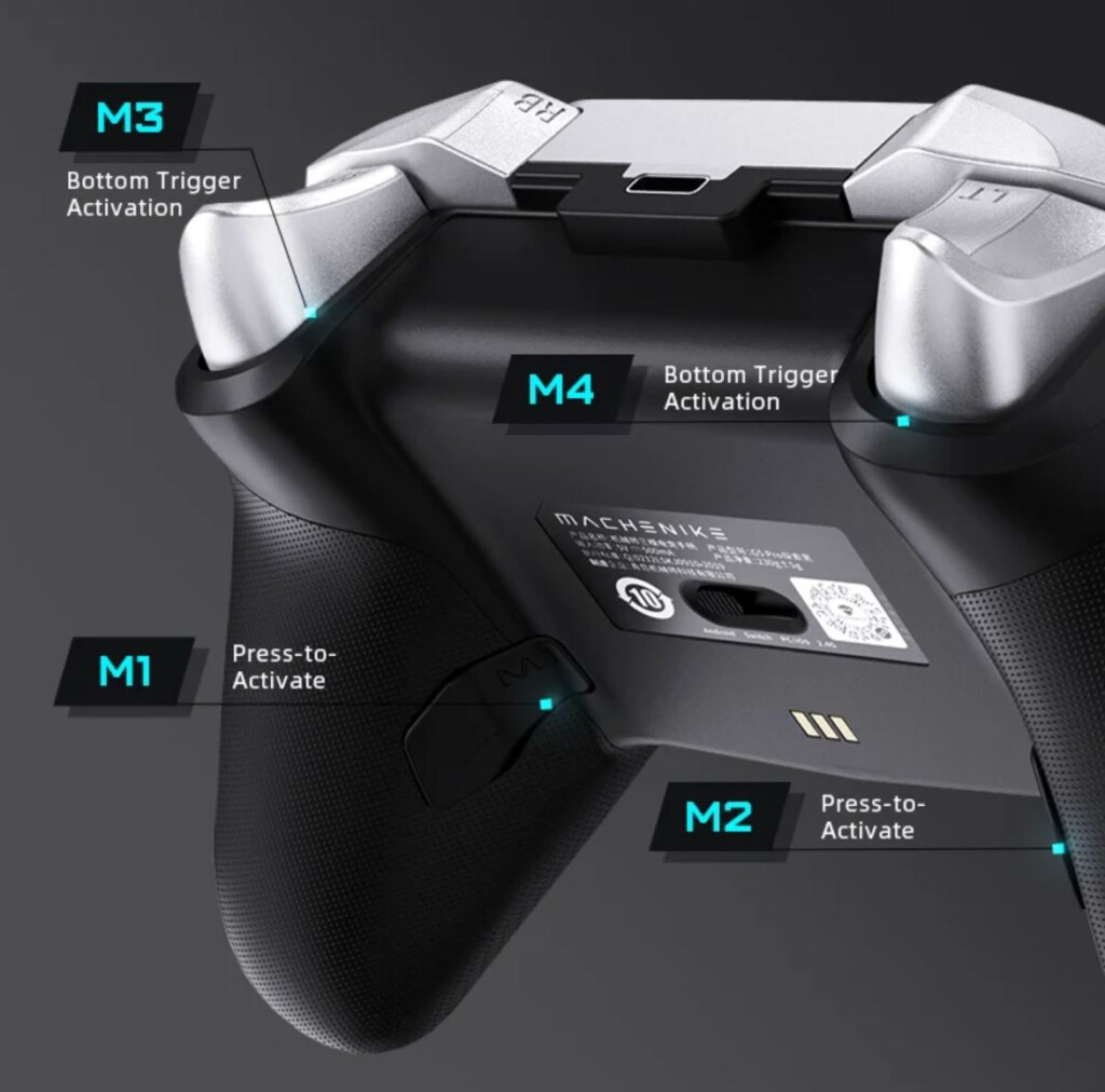 Machenike G5 Pro kontroller Testreszabható