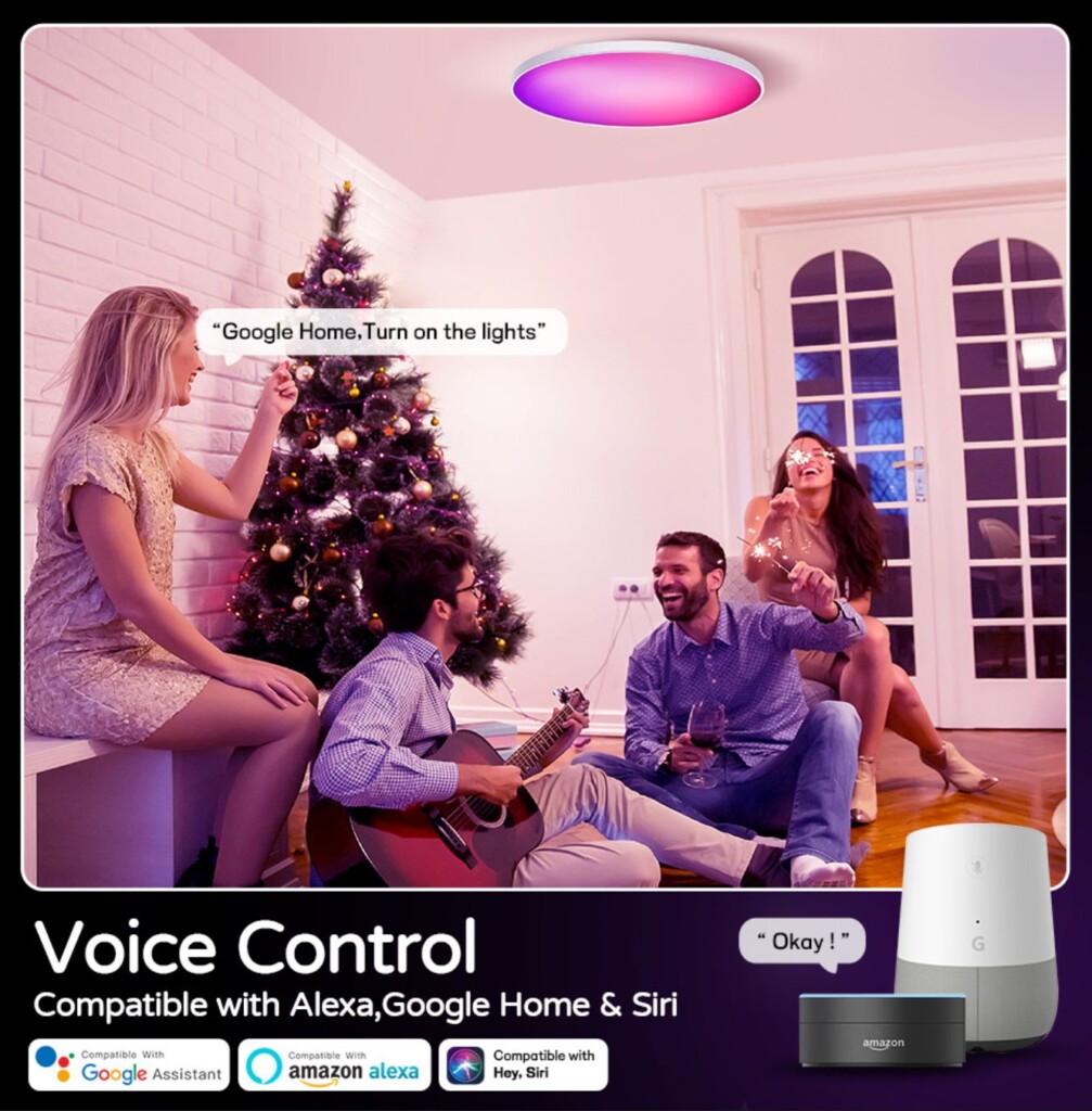 Okos világítás - hangvezérlés