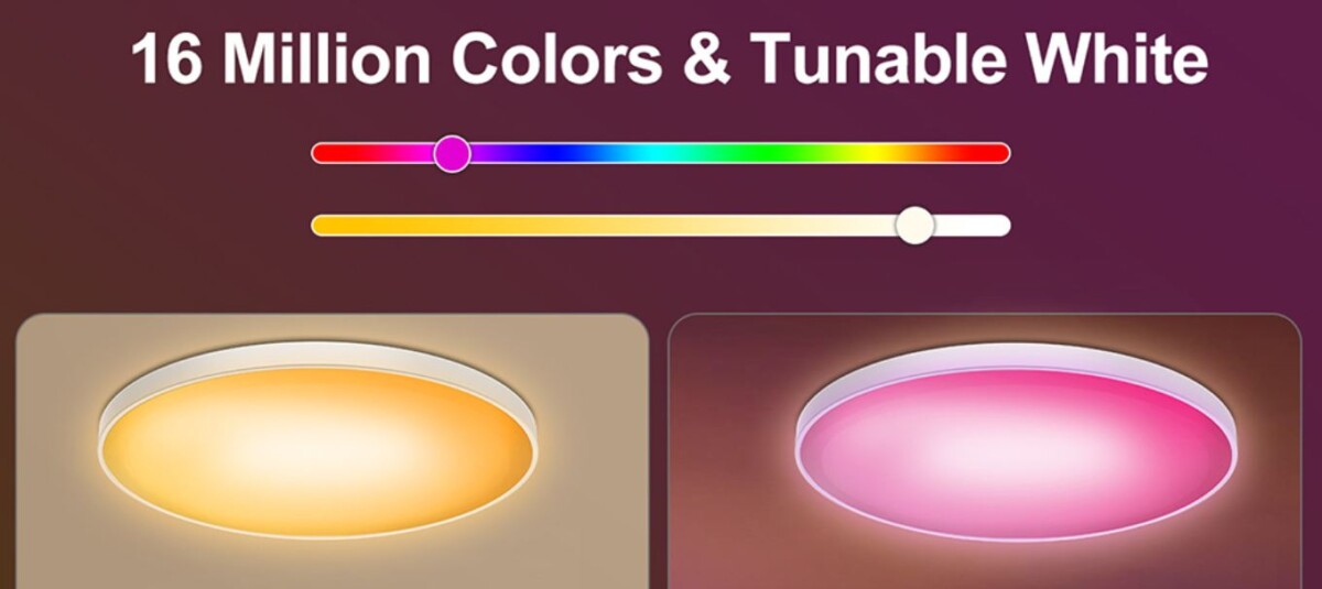 Okos világítás - színes mód