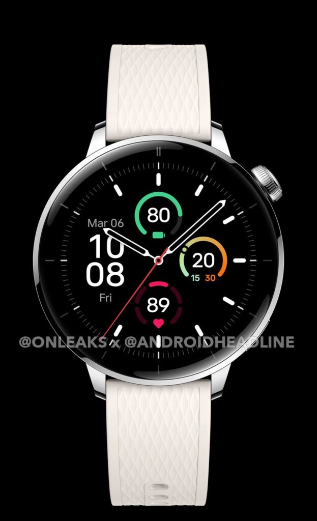 OnePlus Watch 3 43mm okosóra ezüst