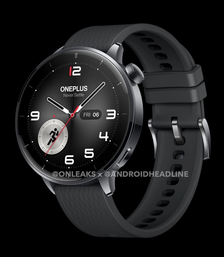 OnePlus Watch 3 43mm okosóra fekete