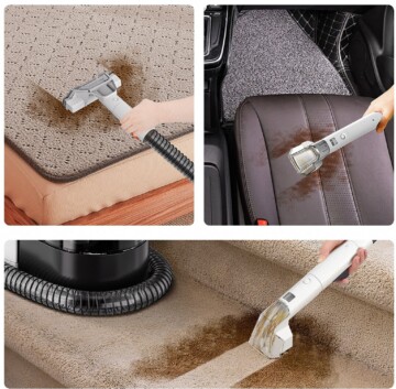 Otthoni felhasználásra szánt kárpit- és szőnyegtisztító