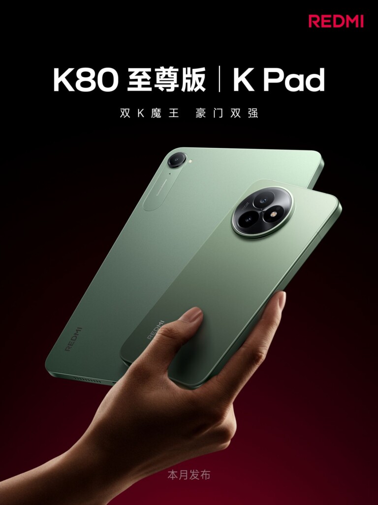 Redmi K Pad tablet és REDMI K80 Ultra bejelentés