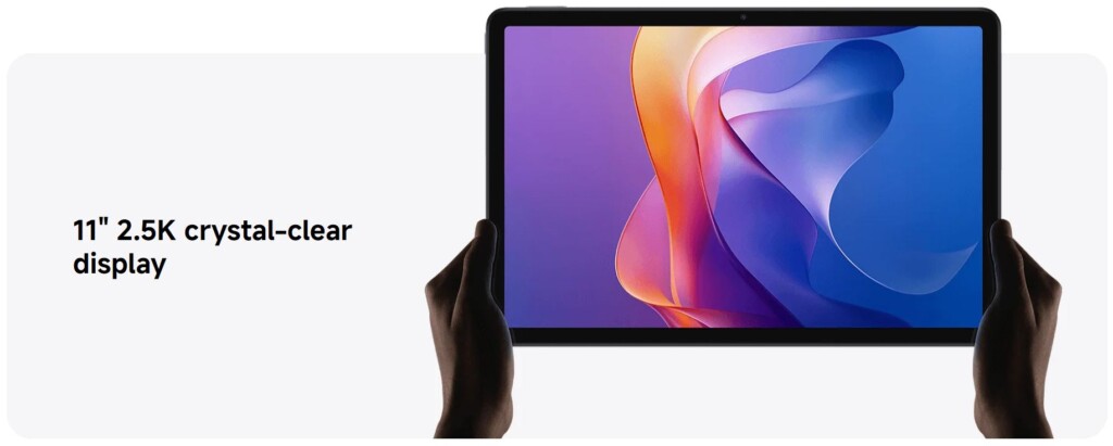 Redmi Pad 2 tablet kijelző