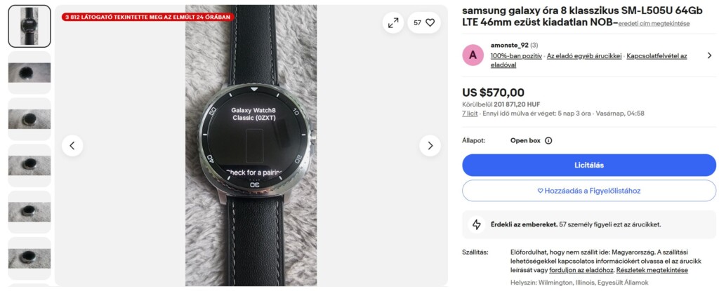 Samsung Galaxy Watch 8 Classic eBay