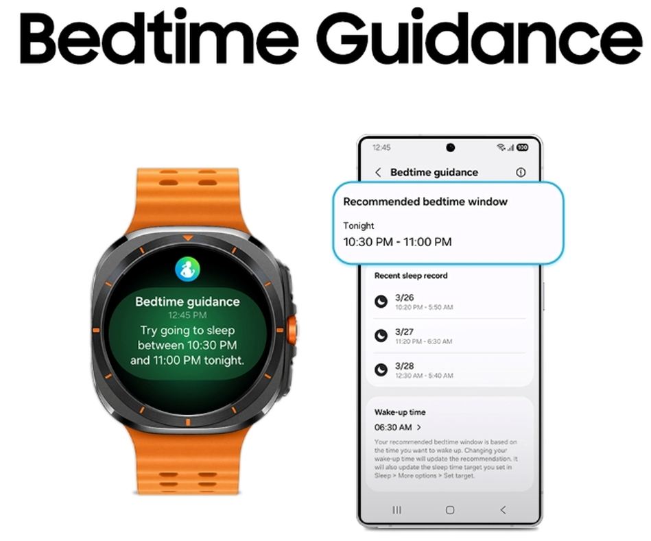 Samsung One UI 8 Watch Lefekvési útmutató