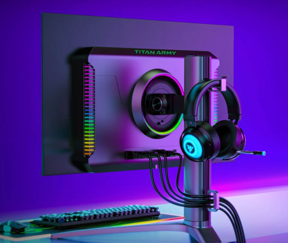 TITAN ARMY G27T8T monitor ambient háttérvilágítás