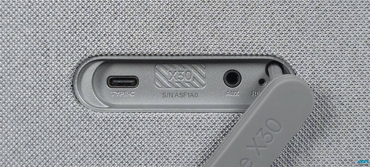 Tronsmart Fiitune X30 bemenetek