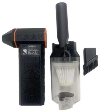 Zseniális akkumulátoros légfúvó, hatalmas erővel - porszívó mód