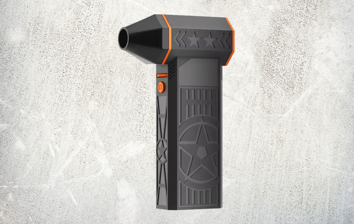 Akkumulátoros légfúvó, hatalmas erővel