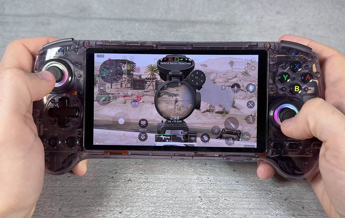 Anbernic prémium, AMOLED kézi játékkonzol: Anbernic RG557 teszt