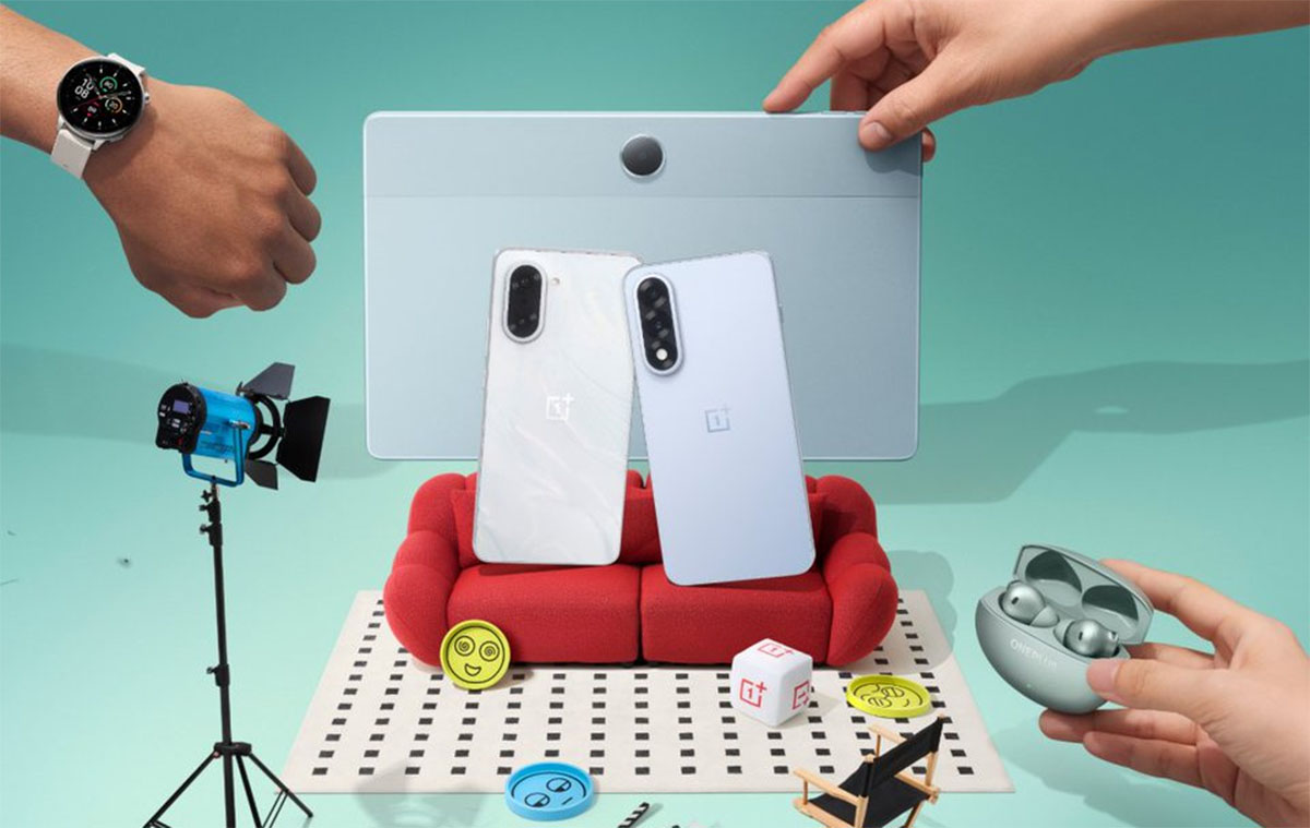 Masszív OnePlus megjelenés: OnePlus Pad Lite tablet, OnePlus Watch 3 43mm okosóra, OnePlus Nord 5 telefonok