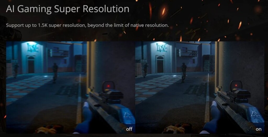 realme GT7 Pro AI képskálázás