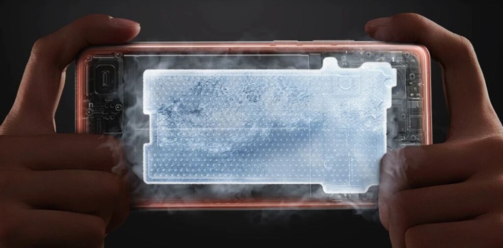 realme GT7 Pro hatékony hűtés