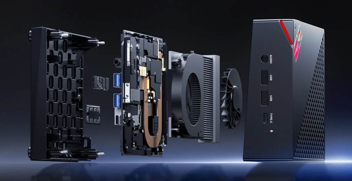 ACEMAGIC AM06 Pro aktív hűtés