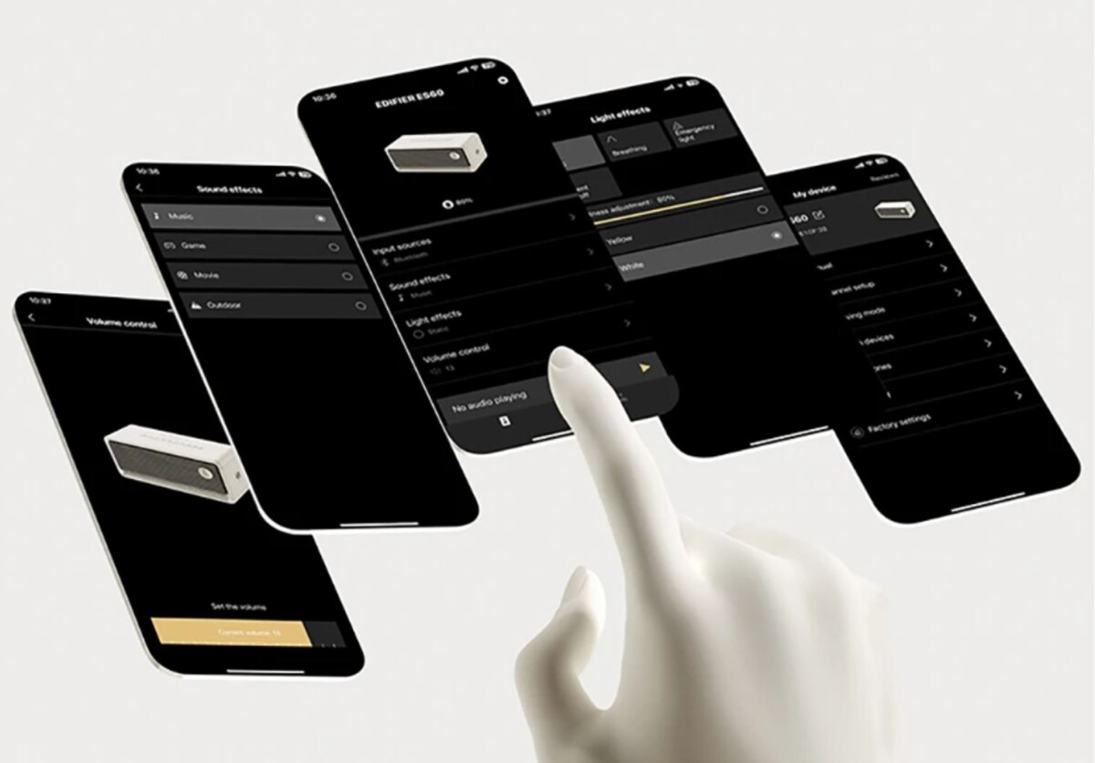 Edifier ES60 bluetooth hangszóró alkalmazás